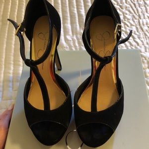 Jessica Simpson T Strap Sandals